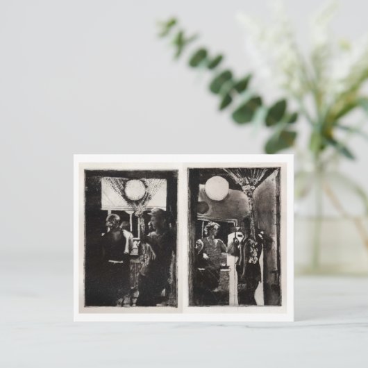 Dinner Party Part I & II Briefkaart (Staand voorkant)