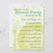 Dinner Party Patroon Kaart (Voorkant)