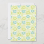 Dinner Party Patroon Kaart (Achterkant)