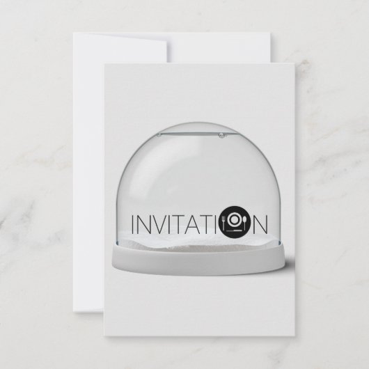 Dinner Party uitnodiging VIP uitnodiging (Voorkant)