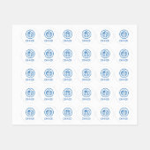 Dinner Planner / Organizer Sticker / Labels (Vel)