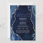 Dinner-repetitie voor marmer en zilver Agate Kaart (Voorkant)