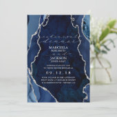 Dinner-repetitie voor marmer en zilver Agate Kaart (Staand voorkant)