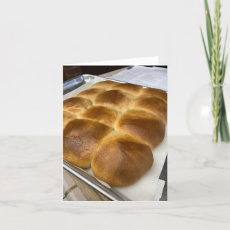 Dinner Rolls Bedankkaart