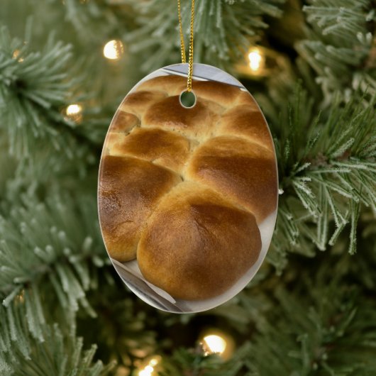 Dinner Rolls Keramisch Ornament (Boom)