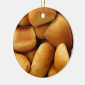 Dinner Rolls mandje Keramisch Ornament (Links)