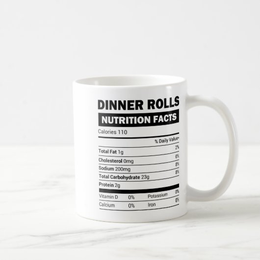 Dinner Rolls Nutrition Facts Family Matching Chris Koffiemok (Rechts)