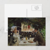 Dinner te Les Ambassadeurs, c.1882 Briefkaart (Voorkant / Achterkant)