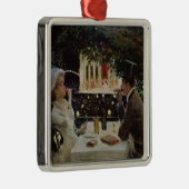 Dinner te Les Ambassadeurs, c.1882 Metalen Ornament (Rechts)