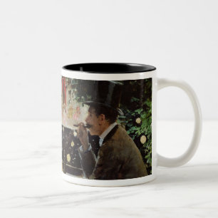 Dinner te Les Ambassadeurs, c.1882 Tweekleurige Koffiemok