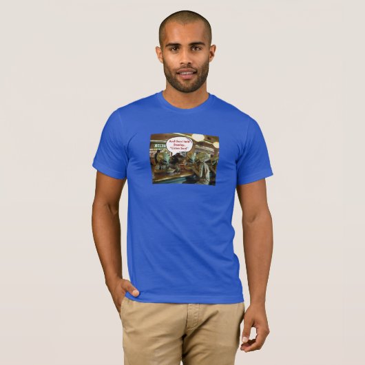 Dinner Time Gossip T-shirt (Voorkant volledig)