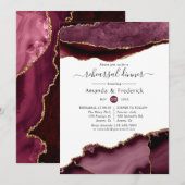 Dinner van de bruine en goudbruine bruine bruine b kaart (Voorkant / Achterkant)