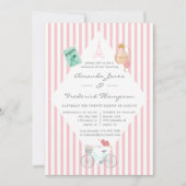 Dinner van het huwelijk van Parijs Kaart (Voorkant)