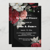 Dinner van vuurzee-opruiing kaart (Voorkant / Achterkant)