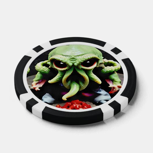 Dinner with Cthulhu Poker Chips (Enkel)