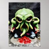 Dinner with Cthulhu Poster (Voorkant)