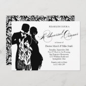 Dinnerklep en Stropdas Kaart (Voorkant / Achterkant)