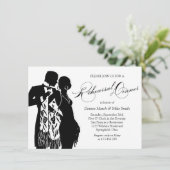 Dinnerklep en Stropdas Kaart (Staand voorkant)