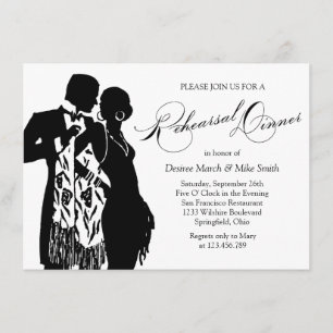 Dinnerklep en Stropdas Kaart