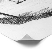 Dinners, illustratie van 'Schetsen door Boz' Poster (Hoek)