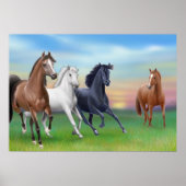 Dinnertijd op het Poster Boerderij (Voorkant)