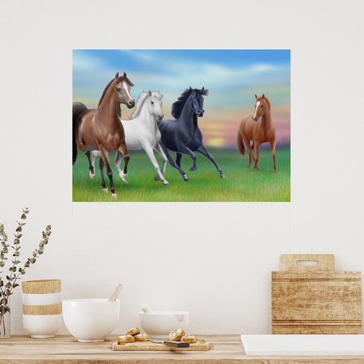 Dinnertijd op het Poster Boerderij (Keuken)