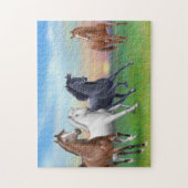 Dinnertijd op Ranch Puzzle Legpuzzel (Verticaal)