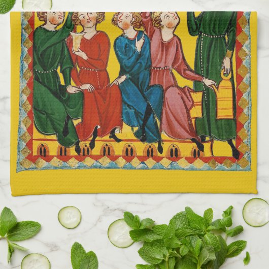 Dinnertime Theedoek (Gevouwen)