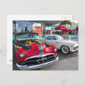 Dinning in de jaren 50 bij Mel's Diner Briefkaart (Voorkant / Achterkant)