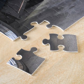 Dinning in de jaren 50 bij Mel's Diner Legpuzzel (Zijkant)