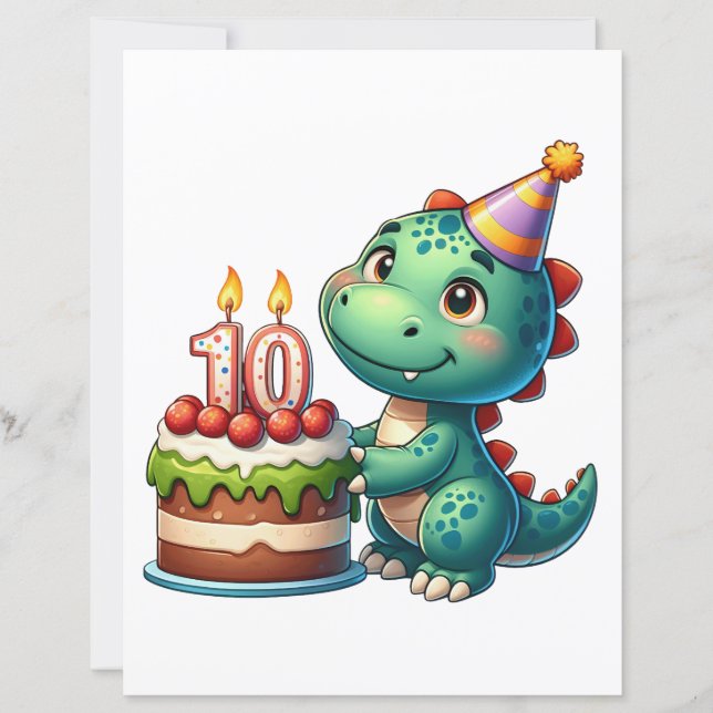 Dino 10e verjaardag (Voorkant)