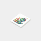 Dino 10e verjaardag post-it® notes (Schuin)