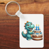 Dino 11e verjaardag sleutelhanger (Voorkant)