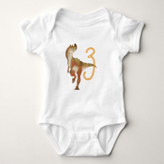 Dino 3de verjaardag    romper (Voorkant)