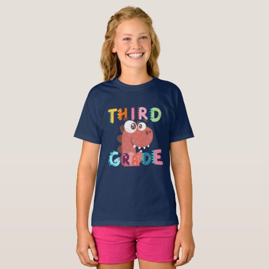 Dino 3e GRAAD Squad lerarenopleiding T-shirt (Voorkant volledig)