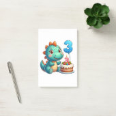 Dino 3e verjaardag post-it® notes (Kantoor)