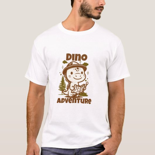Dino Adventure Explorer t shirt (Voorkant)
