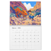 Dino Adventures – A Boy’s Prehistoric Journey Kalender (Feb 2026)