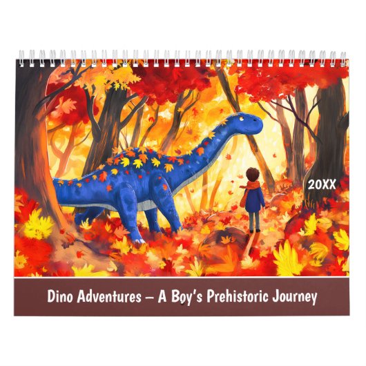 Dino Adventures – A Boy’s Prehistoric Journey Kalender (Hoes)