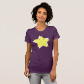 Dino Afbeeldingen Twinkle T-Shirt-Womens - Eggplan T-shirt (Voorkant volledig)
