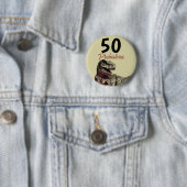 Dino AGED T Rex Ronde Button 5,7 Cm (In situ)
