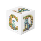 Dino alfabet avontuur kubus: A, B, C, D, E Kubus (Achter hoekig)