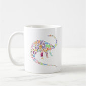 Dino-alfabet Koffiemok (Links)