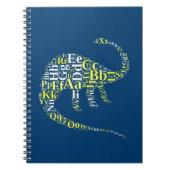 Dino-alfabet Notitieboek (Voorkant)