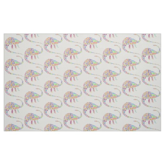 Dino-alfabet Stof (Fat Quarter)
