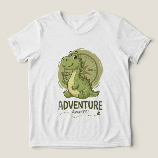 Dino Avontuur Tri-Blend Shirt