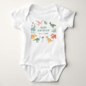 Dino Baby Bodypakje Romper (Voorkant)