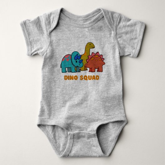 Dino Baby Bodysuit (Voorkant)
