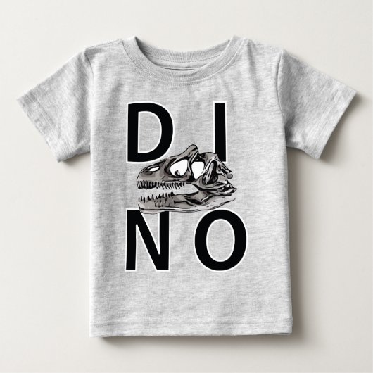 DINO - Baby Fine Jersey T-Shirt (Voorkant)