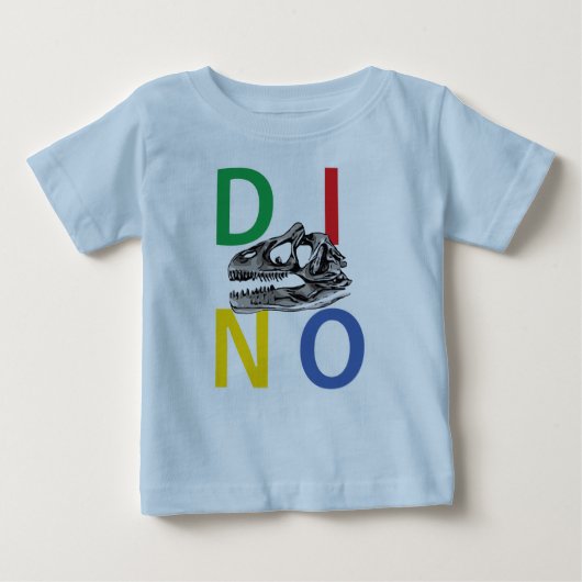 DINO - Baby Fine Jersey T-Shirt (Voorkant)